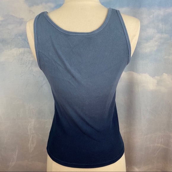 The Limited Ombré Blue Tank Size XS - Picture 2 of 3